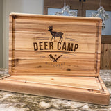 "Deer Camp" Engraved Butcher Block