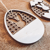 Rattan Easter Tags