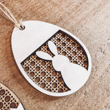 Rattan Easter Tags