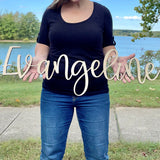 Name or Word Cut Outs