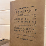 Personalized Engraved Journals for Him