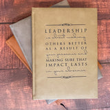 Personalized Engraved Journals for Him