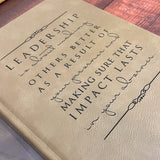 Personalized Engraved Journals for Him