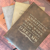 Personalized Engraved Journals for Him