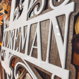 Monogrammed Door Hanger