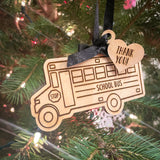 Bus Driver Gift Card Holder Ornament