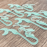 Mermaid Themed Name Drink Tags