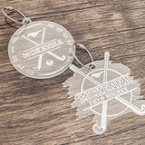 Acrylic Sports Bag Tag