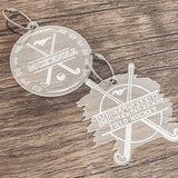 Acrylic Sports Bag Tag