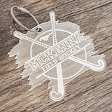 Acrylic Sports Bag Tag