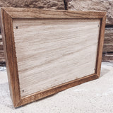 Farmhouse Style Engraved Handwriting Sign