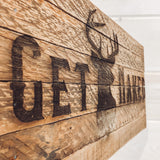 Get Buck Naked Lath Sign