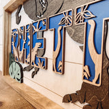 Themed Wood Framed Nursery Sign