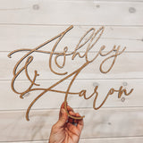 Name or Word Cut Outs