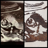 Keepsake Ultrasound Farmhouse Sign