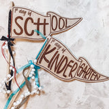 Back to School Wooden Pennant