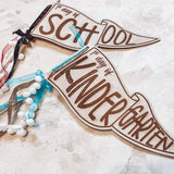 Back to School Wooden Pennant