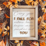 Fall For You