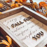 Fall For You