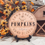 Farm Fresh Local Pumpkins