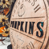 Farm Fresh Local Pumpkins