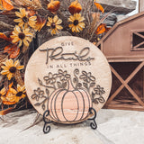 Give Thanks in All Things