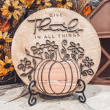 Give Thanks in All Things