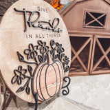 Give Thanks in All Things