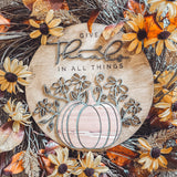 Give Thanks in All Things