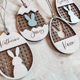 Rattan Easter Tags