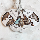 Rattan Easter Tags