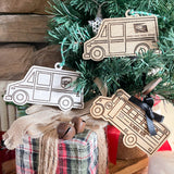 USPS/Mail Carrier Gift Card Holder and Ornament