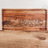 Engraved Serving Tray