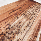 Engraved Serving Tray