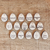 CUSTOM Easter Egg Coin Tokens