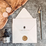 "Happy Birthday" Blank Note Card Kit