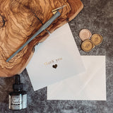 "Thank You" Blank Note Card Kit