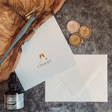 "Cheers" Blank Note Card Kit