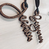 Stocking Name Tags - Single Layer