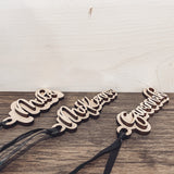 Stocking Name Tags - Double Layer