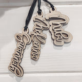 Stocking Name Tags - Double Layer