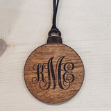 Monogram Ornament, Stocking, Basket or Gift Tag