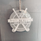 Acrylic Sports Bag Tag