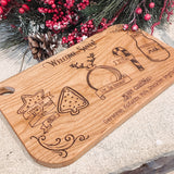 Christmas Eve Serving Tray for Santa