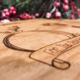 Christmas Eve Serving Tray for Santa