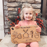 Christmas Eve Serving Tray for Santa