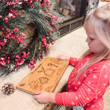 Christmas Eve Serving Tray for Santa