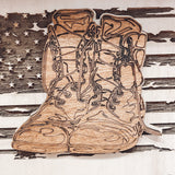 U.S. Veteran Box Framed Sign