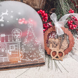 Snacktown PA Pretzel Ornament