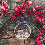 Santas Cabin Christmas Ornament